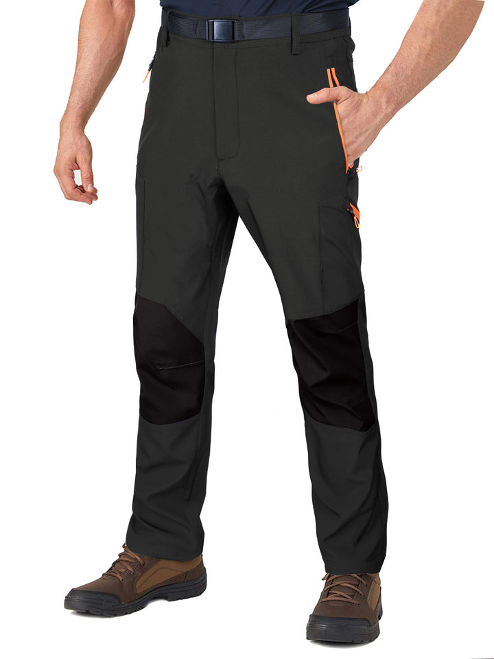 Men's  reinforced articulated hiking work trousers with zip utility pockets and abrasion-resistant knee panels Nord Taschen