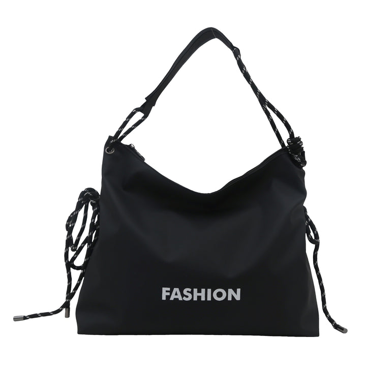 Damen stylische Tote-Tasche mit geflochtenem Kordelzug Nord Taschen