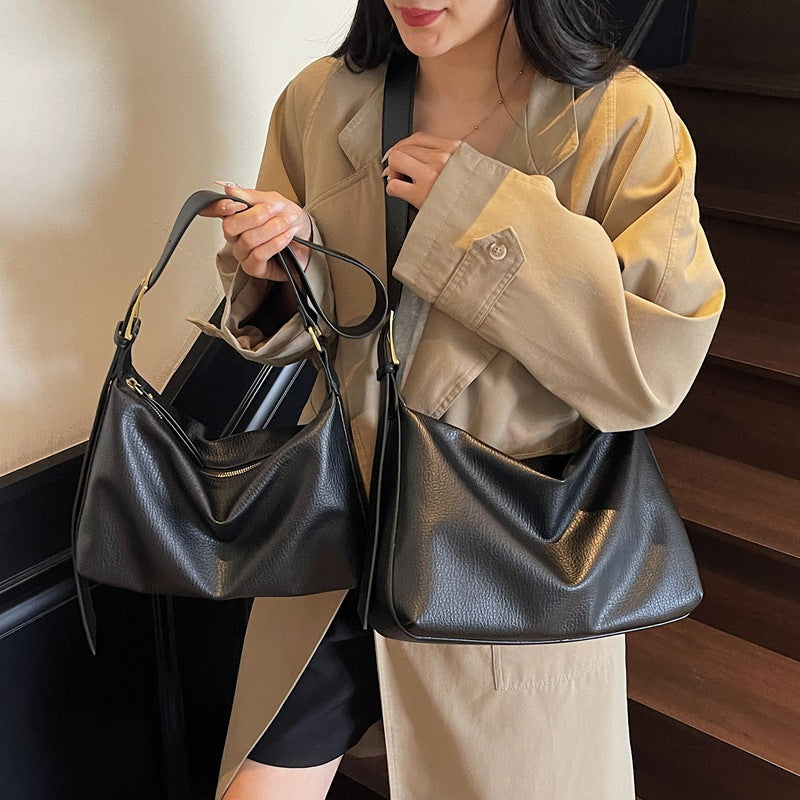 Damen zeitlose Hobo-Tasche mit lässigem Chic Nord Taschen