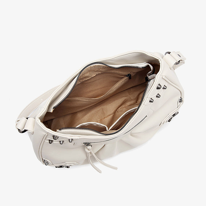 Damen Hobo-Tasche mit strukturierten Details und edler Verarbeitung Nord Taschen