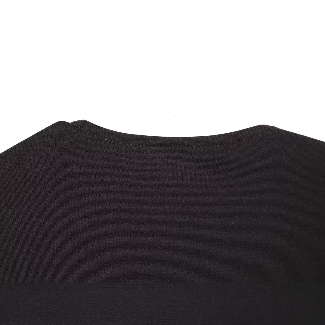 Damen Wickelkleid mit Drapierung, seitlicher Zierknopfleiste und V-Ausschnitt Nord Taschen