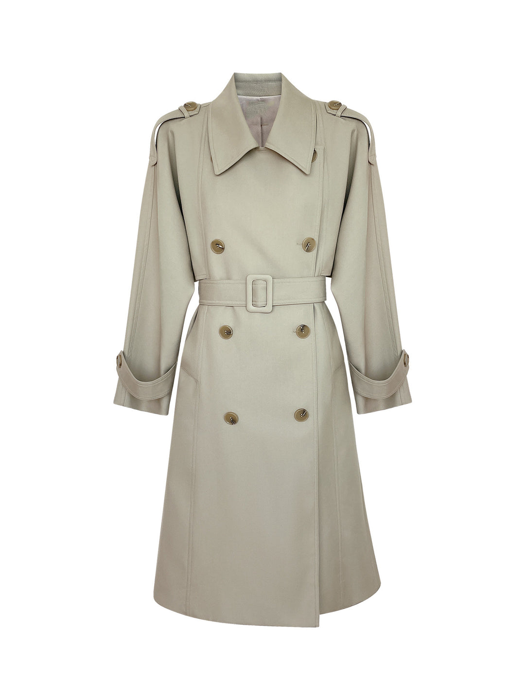 Damen Modischer Trenchcoat Nord Taschen