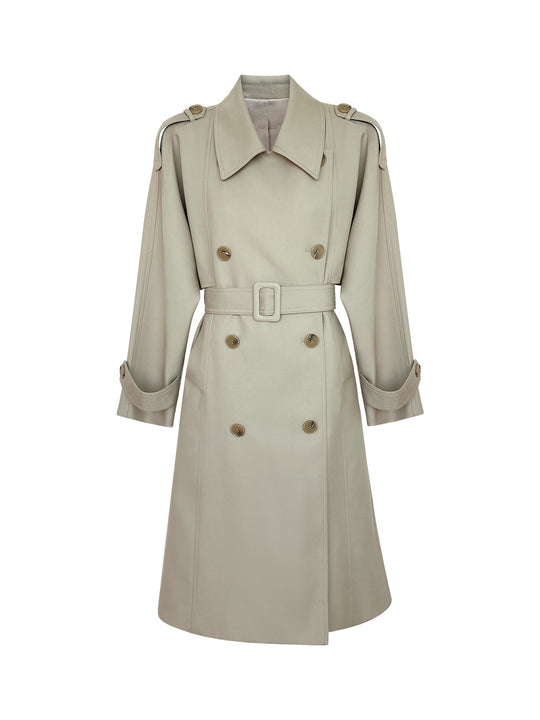 Damen Modischer Trenchcoat Nord Taschen