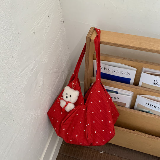 Damen Tragetasche mit einzigartigem Design und niedlichen Anhänger Nord Taschen