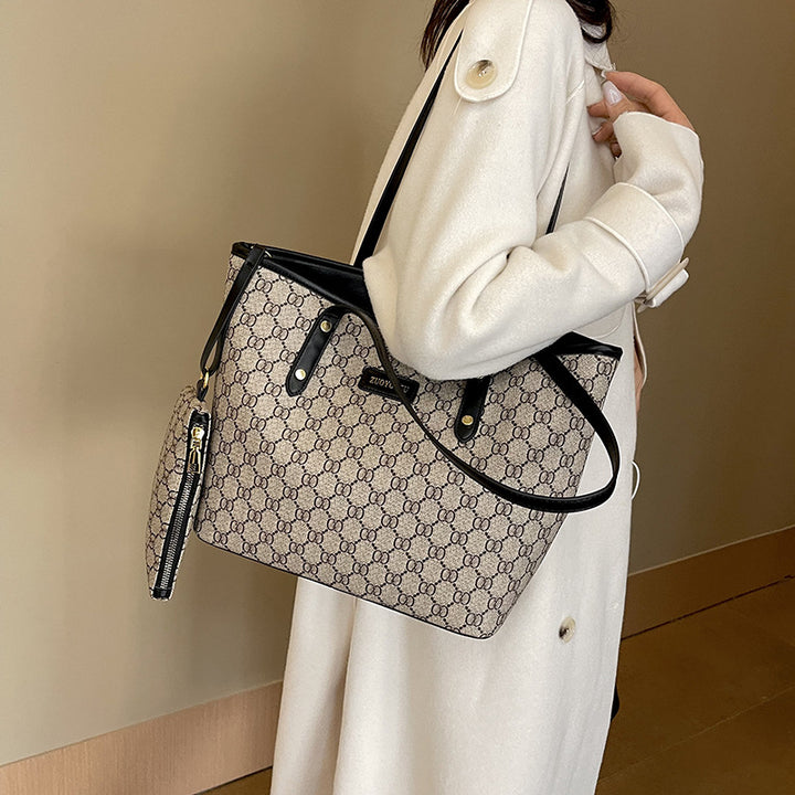 Damen modische Shopper-Tasche mit elegantem Design und praktischen Innenfächern Nord Taschen
