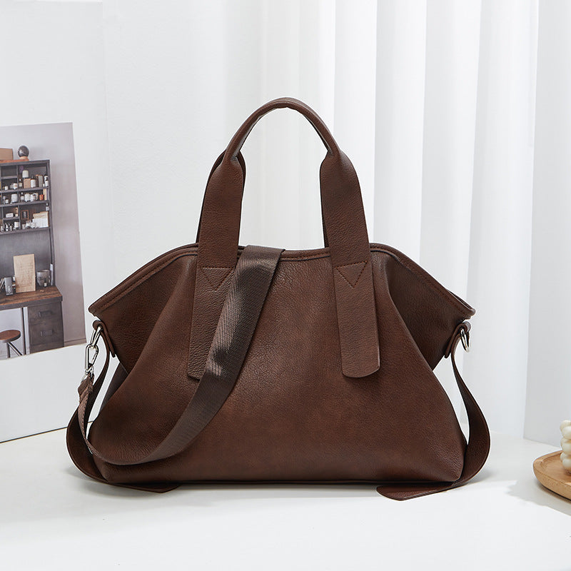 Damen elegante Handtasche im minimalistischen Design mit verstellbarem Schulterriemen Nord Taschen