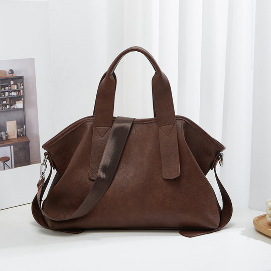 Damen elegante Handtasche im minimalistischen Design mit verstellbarem Schulterriemen Nord Taschen