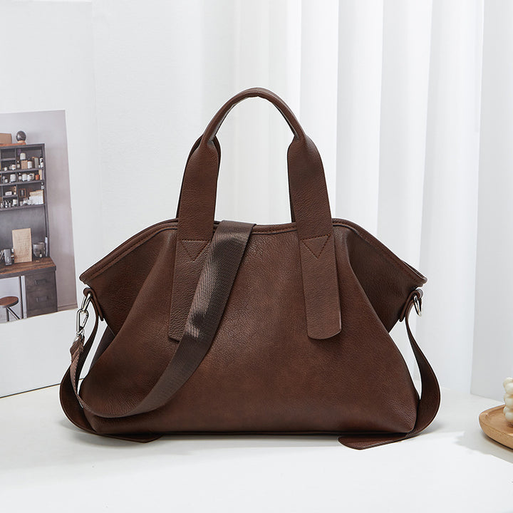 Damen elegante Handtasche im minimalistischen Design mit verstellbarem Schulterriemen Nord Taschen