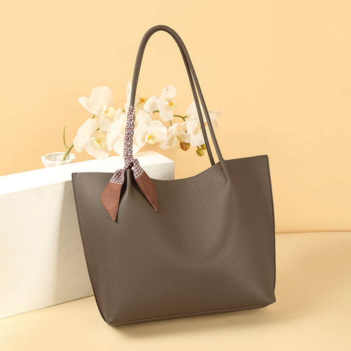 Damen Shopper-Tasche mit stilvollem Halstuch und elegantem Design Nord Taschen