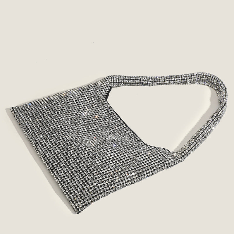 Damen Umhängetasche mit funkelndem Strassdesign Nord Taschen