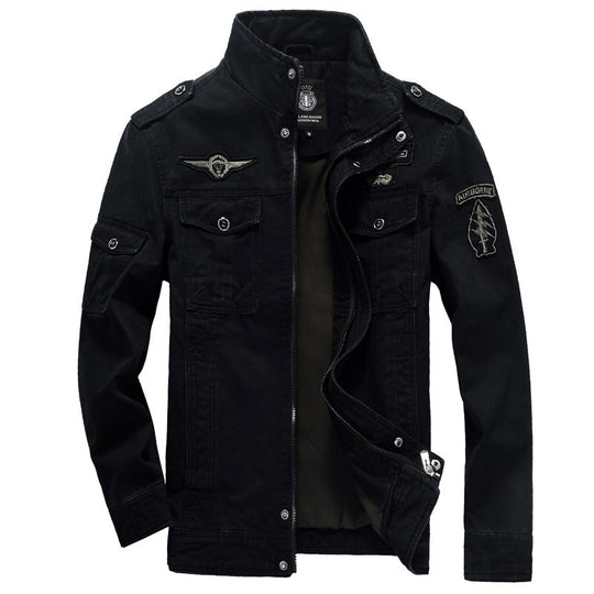Herren Modische Freizeitjacke mit praktischen Taschen Nord Taschen