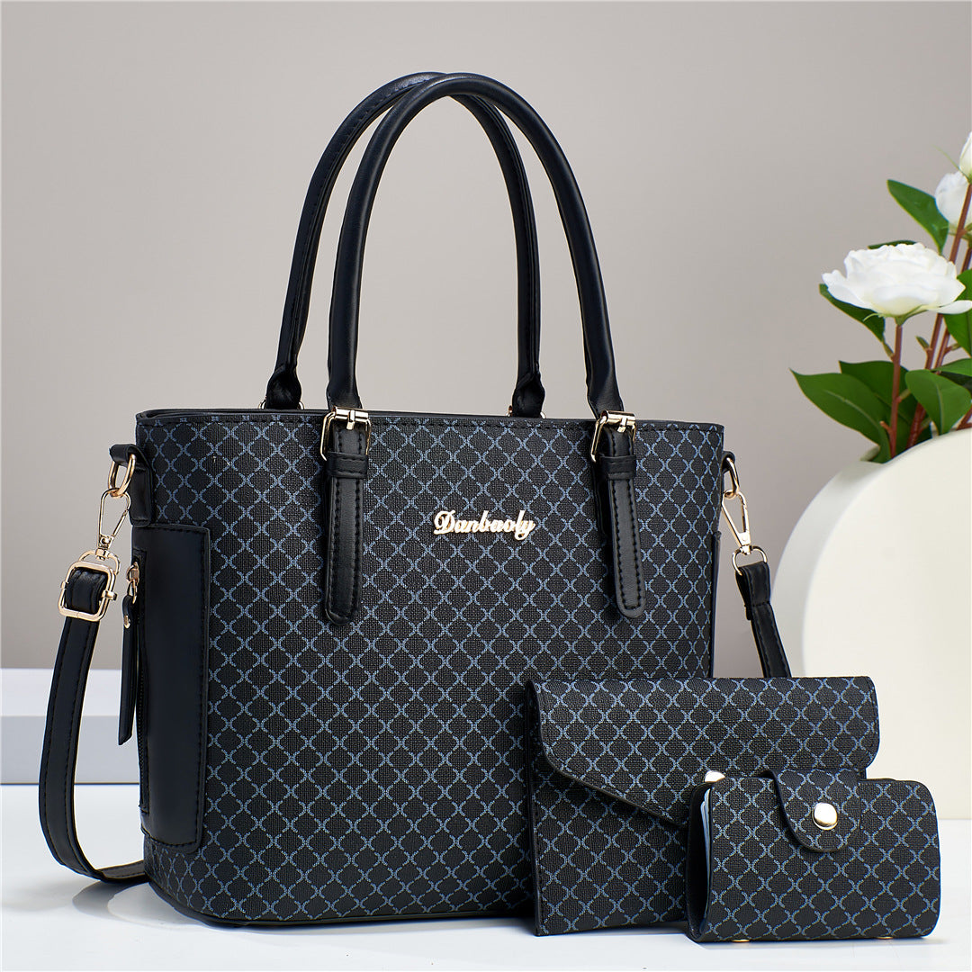 Damen modische Tragetasche mit abnehmbarem Portemonnaie Nord Taschen
