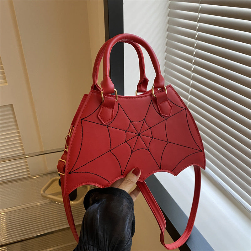 Damen kreative Umhängetasche im Spinnennetz-Design Nord Taschen