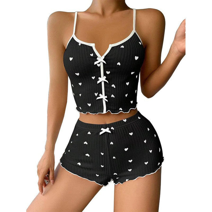Bedrucktes Pyjama-Set