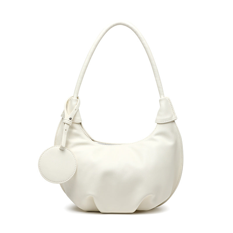 Damen Hobo-Tasche mit sanfter Textur und verspieltem Kordelzug Nord Taschen