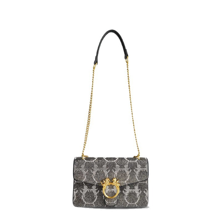 Damenhandtasche im Schlangenleder-Look mit luxuriösen Details Nord Taschen