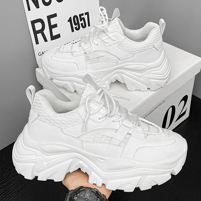 Damen Chunky Sneakers mit dämpfender Sohle und atmungsaktivem Obermaterial