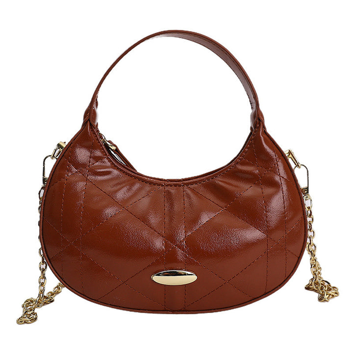Damen elegante Hobo-Tasche mit hochwertiger Steppung Nord Taschen