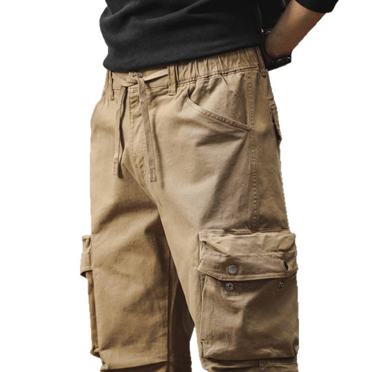 Herren Cargohose mit multifunktionalen Pattentaschen und elastischem Saum Nord Taschen