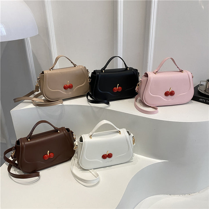 Damen Umhängetasche mit verspieltem Kirschmotiv Nord Taschen