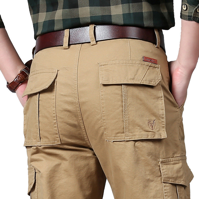 Herren Cargohose mit mehrfachen Klappentaschen und robustem Baumwollmix Nord Taschen