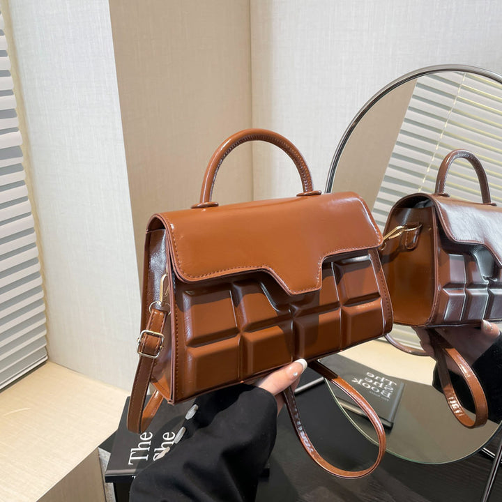 Damen moderne Handtasche mit strukturiertem Design Nord Taschen