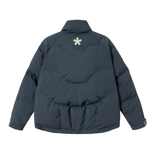 Herren Kurz geschnittener wattierter Winterblouson mit hohem Stehkragen Nord Taschen