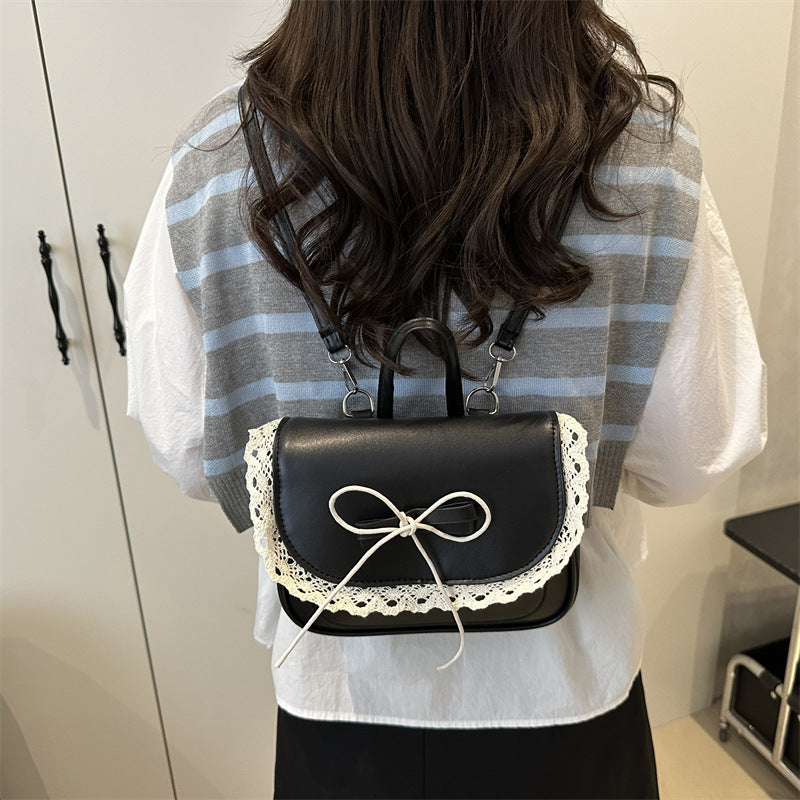 Damen elegante Handtasche mit Spitzenverzierung Nord Taschen