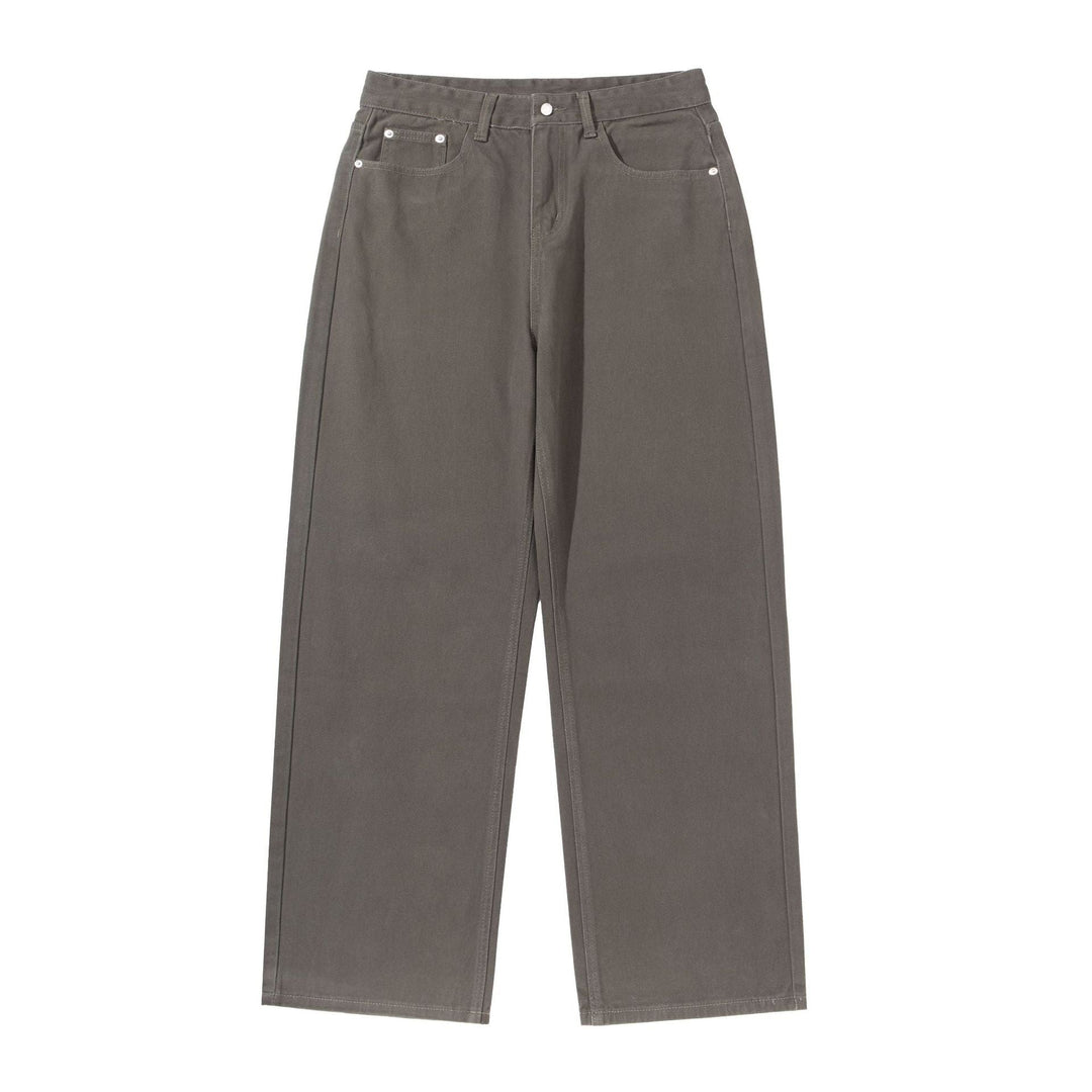 Damen Weite Cropped-Hose mit hohem Bund, geradem Bein und Five-Pocket-Design Nord Taschen