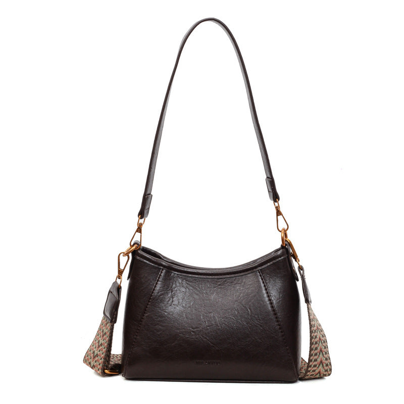 Damen Hobo-Tasche aus strukturiertem Kunstleder mit eleganten Kettenakzenten Nord Taschen