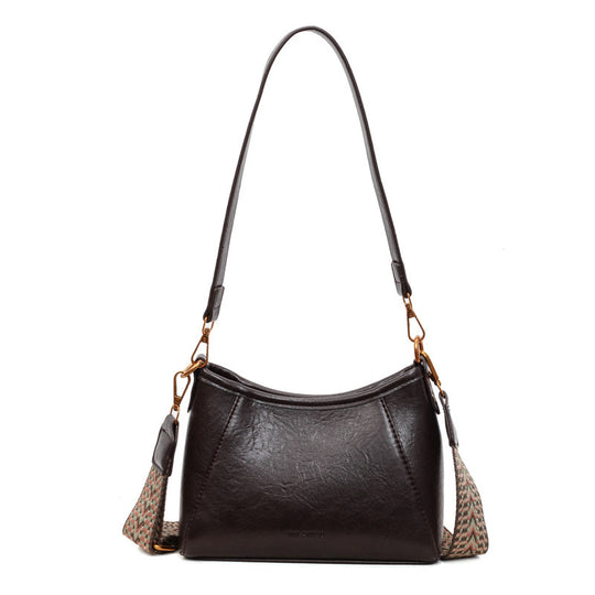 Damen Hobo-Tasche aus strukturiertem Kunstleder mit eleganten Kettenakzenten Nord Taschen