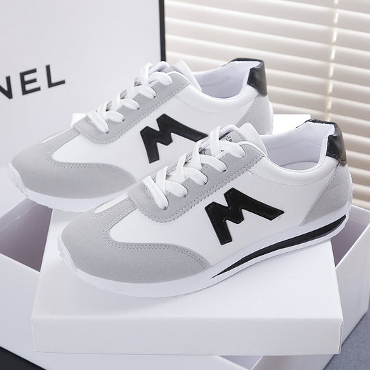 Damen  leichte Retro-Sneaker mit gepolstertem Komfortfußbett, atmungsaktivem Obermaterial und profilierter Laufsohle Nord Taschen