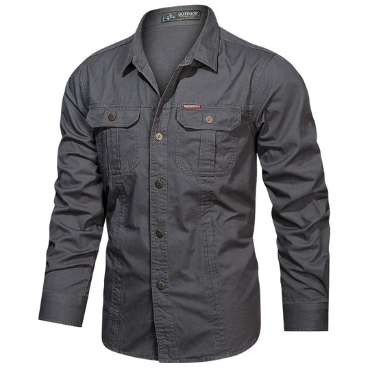 Herren Funktionales Arbeithemd Nord Taschen