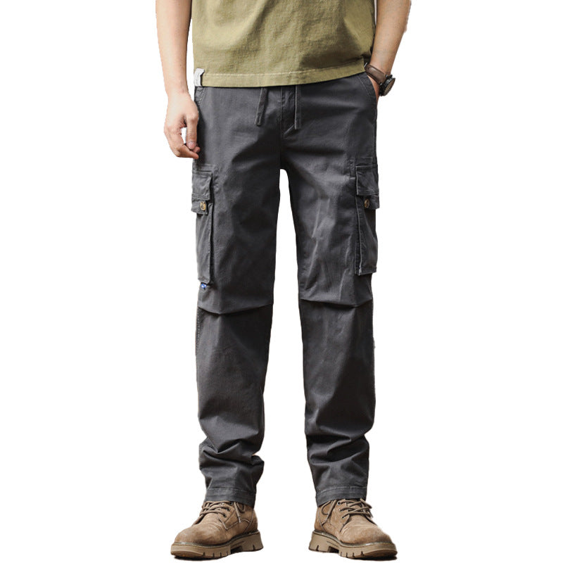 Herren Cargohose im Workwear‑Look mit verstärkten Kniepaneelen und Kordelbund Nord Taschen