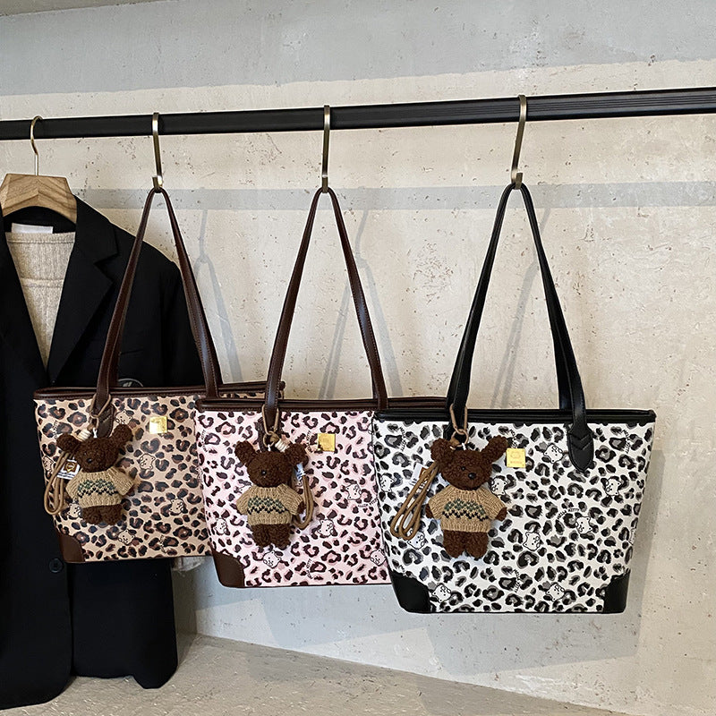 Damen Freizeit Shopper Tasche mit verspieltem Tiermotiv Nord Taschen