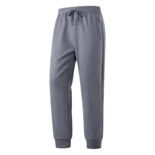 Herren Slim-Fit Freizeithose aus atmungsaktivem Funktionsfleece mit Kordelbund, Reißverschlusstaschen & Rippbündchen Nord Taschen