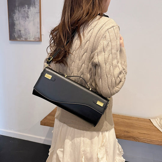 Damen Clutch-Handtasche mit elegantem Wellenmuster und praktischen Fächern Nord Taschen