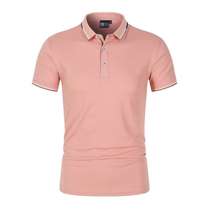 Einfarbiges Poloshirt