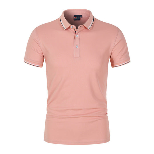 Einfarbiges Poloshirt