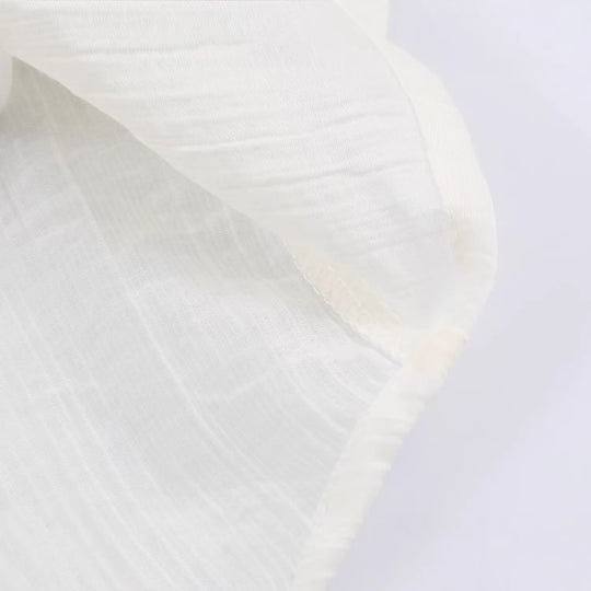 Damen Leichte weite Bluse mit Crinkle-Struktur und Hemdkragen Nord Taschen