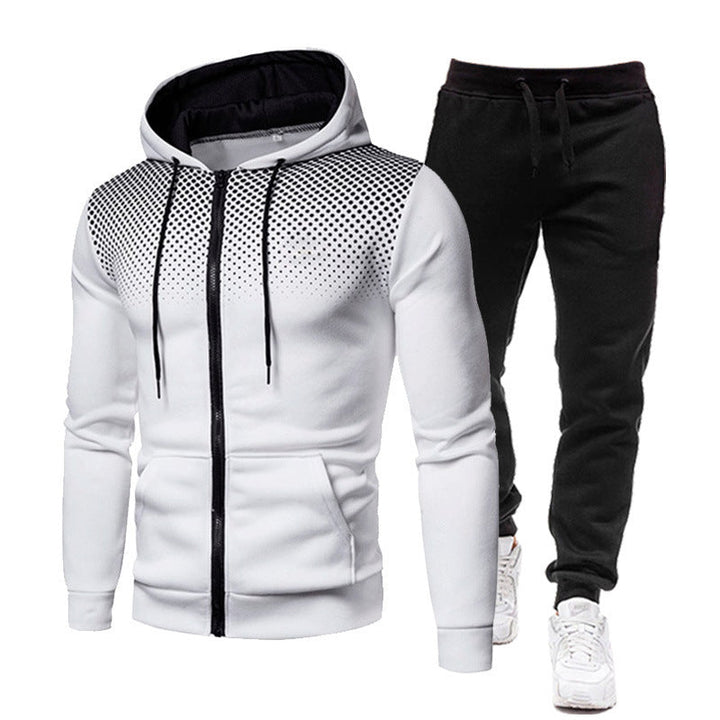 Herren Hoodie- und Jogginghose Set mit atmungsaktivem Design