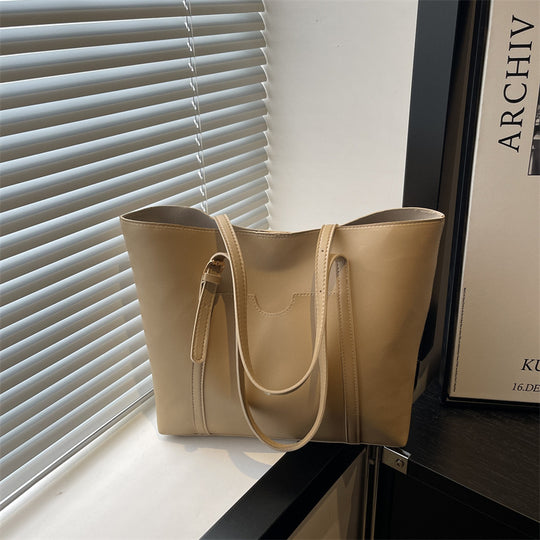 Damen Tote-Bag aus strukturiertem Kunstleder mit stilvollem Detail Nord Taschen