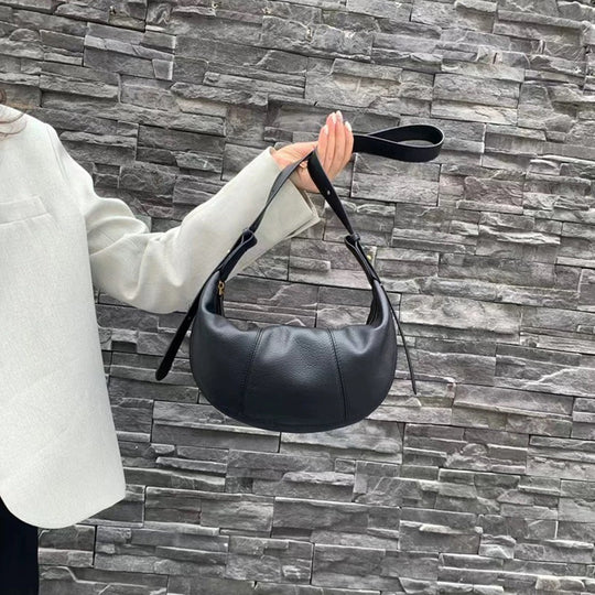 Damen Hobo-Tasche mit eleganter Halbmondform und verstellbarem Schulterriemen Nord Taschen