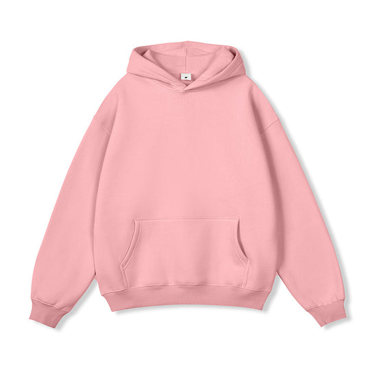 Unisex Oversize-Kapuzenpullover aus Baumwollmix mit Kängurutasche und gerippten Bündchen Nord Taschen