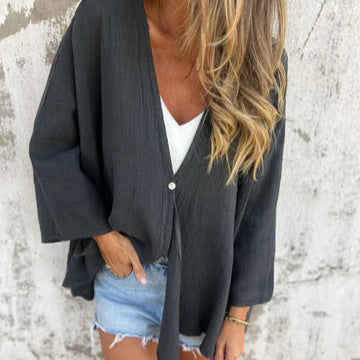 Damen Oversize Cardigan Nord Taschen