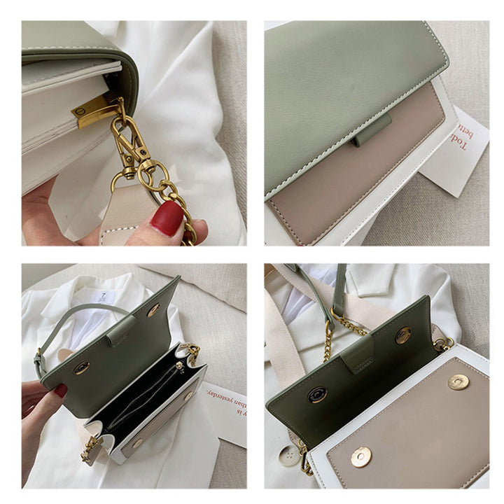Damen elegante Umhängetasche mit strukturiertem Design und abnehmbarem Schulterriemen Nord Taschen