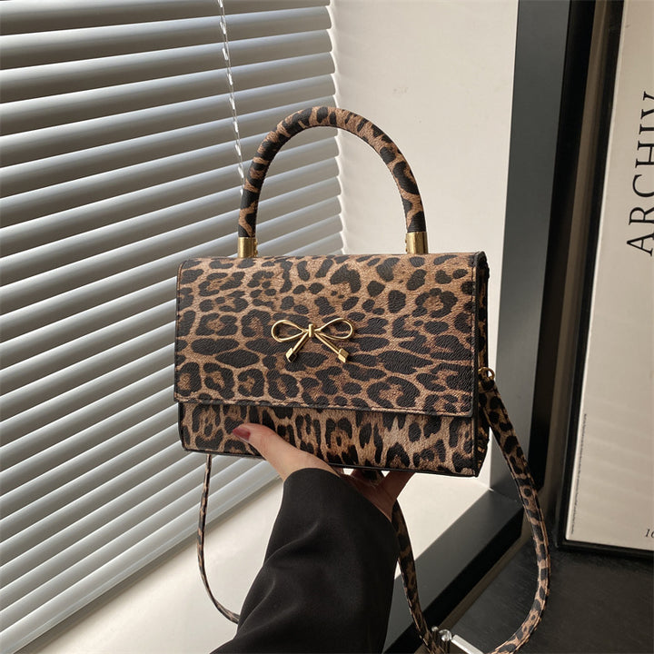 Damen elegante Handtasche im Leoparden-Look Nord Taschen