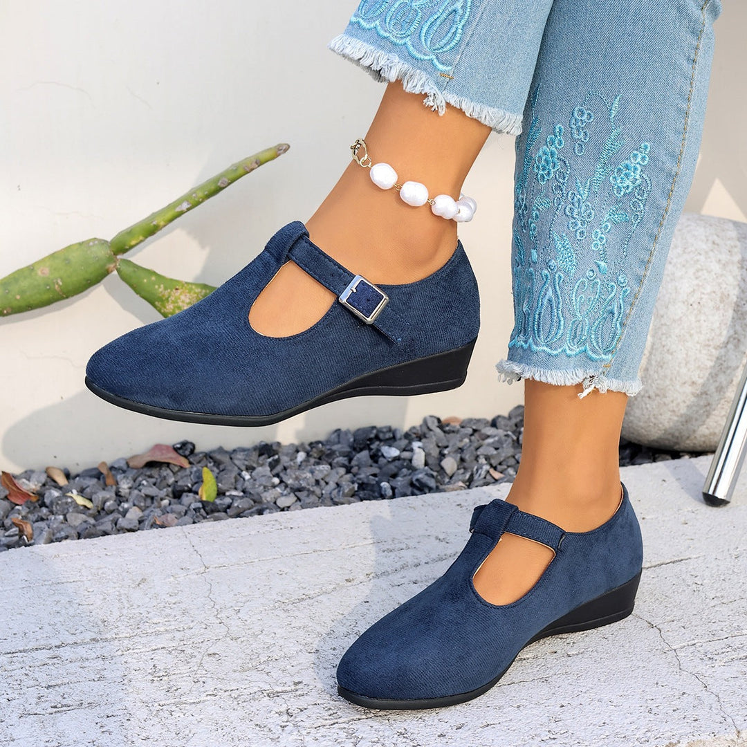 Damen Halbschuhe mit elegantem Riemendesign