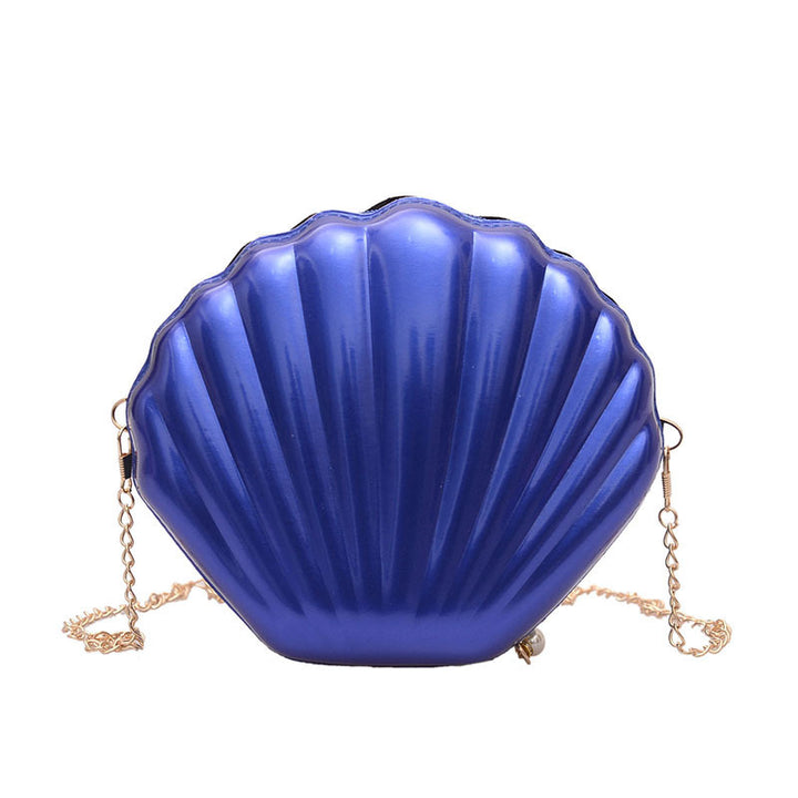 Damen elegante Clutch im Muschel-Design Nord Taschen