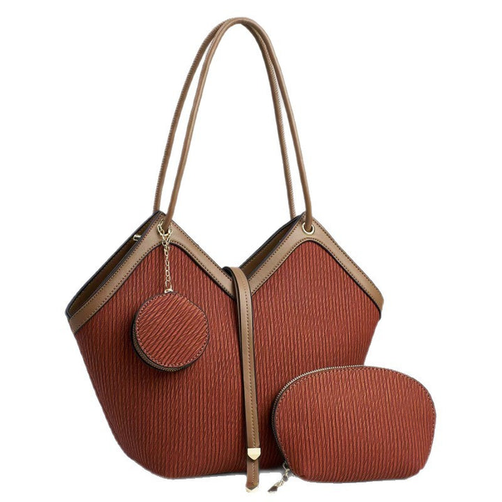 Damen elegante Oversize-Handtasche mit abnehmbarem Mini-Etui Nord Taschen